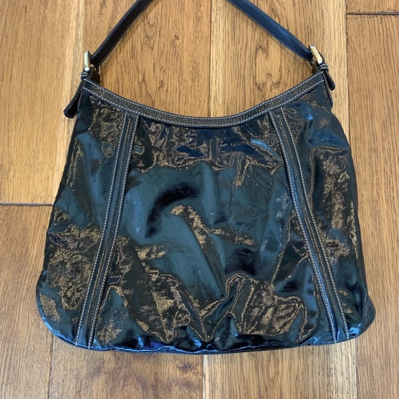 Black patent Gucci hobo bag - Picture 5 of 7